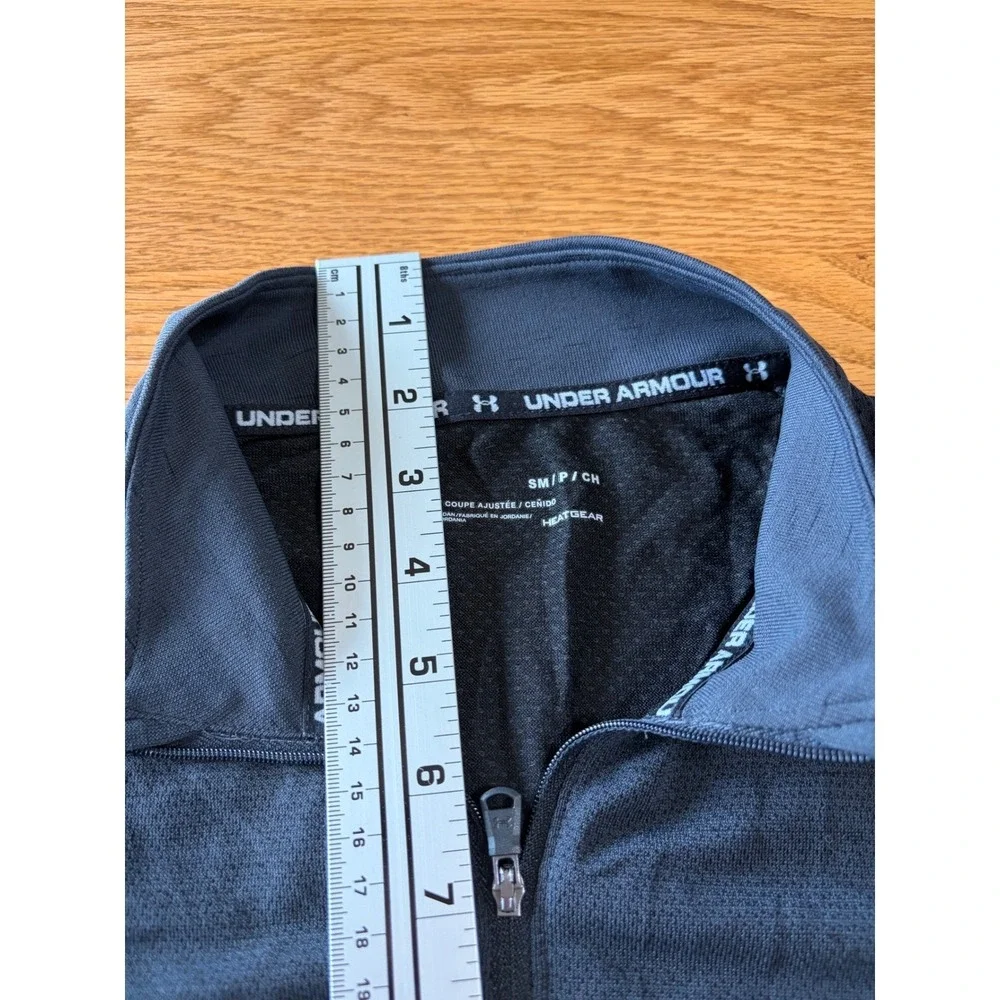 Under Armour HeatGear Quarter Zip Long Sleeve Athletic Shirt‎ Men's SM